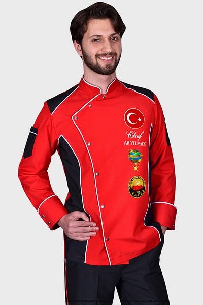 Üniformanya Chef Dress - Name Gift, Chef Jacket & Clothes, Chef Cook Jersey