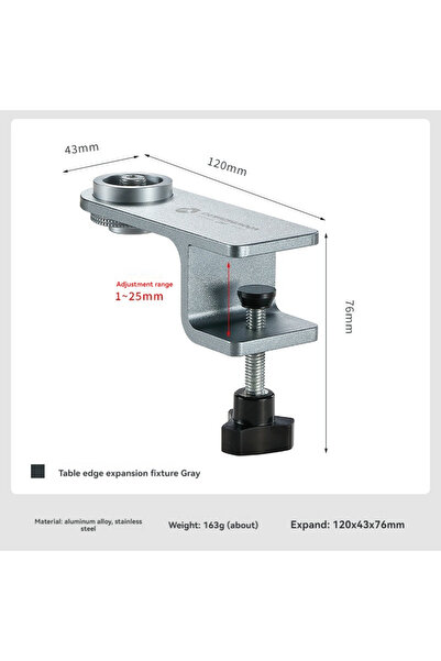 Choice Z18 CAMPINGMOON Z18 مصباح أسطوانة غاز مسطحة رأس الموقد لوحة تثبيت طاول...