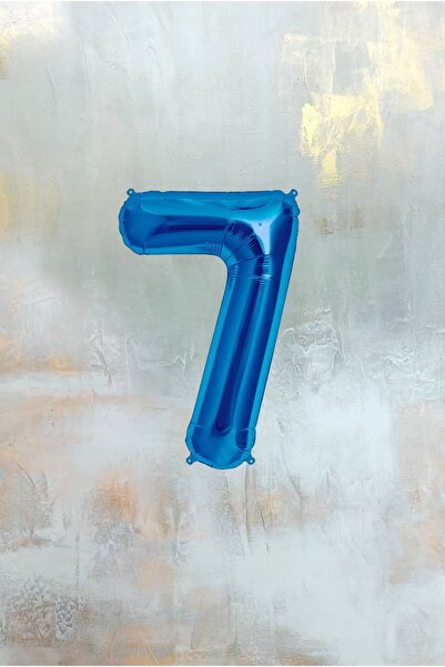 Partile Dark Blue Numeral Foil Balloon 76 cm Party Entertainment Celebration ...