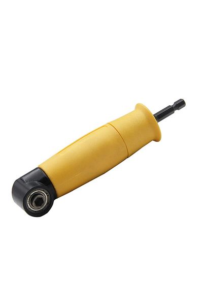 Choice 1pc yellow 1PC Hexagonal Handle Yellow 90 Degree Extended Corner Tool Right Angle Screwdriver Connec