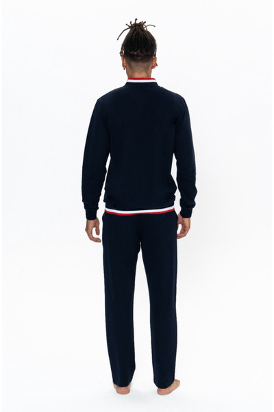 U.S. Polo Assn. Erkek, Lisanslı, USPA, %100 Cotton, (Lacivert), Ev Giyim, 2'li Takım