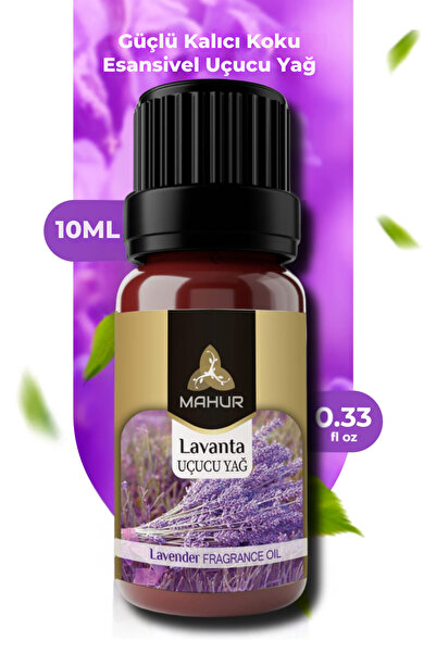 NEON PLUS Lavanta Kokulu Saf Esansiyel Uçucu Yağ / Buhurdanlık Yağı / Difüzör...