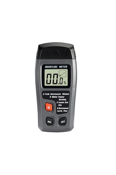 Choice black 1PC MT10 Hygrometer Accurate Large LCD Display Wood Moisture Tester Digital Wall Moisture Dete