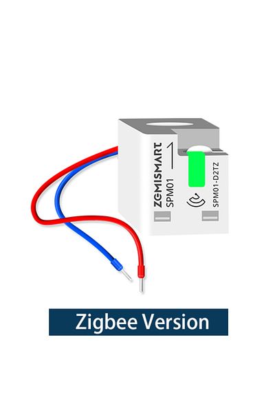 zemismart Zigbee Version Zemismart Smart Energy Meter Zigbee WiFi Monitor Electric Sensor Real-time Measure Wo