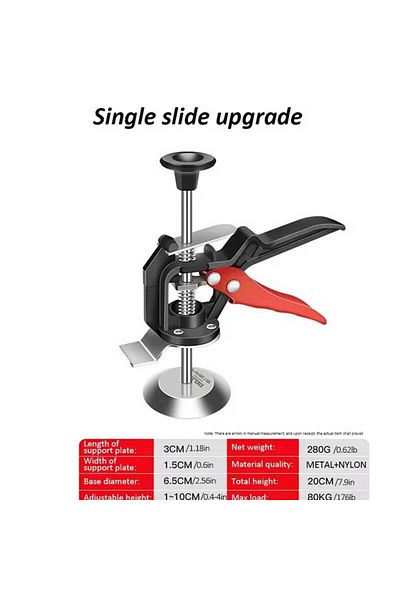 Choice DHGDBG13 Jack-up Device One-column Tile Height Regulator Height Elevator Tile Tile Elevation Locator