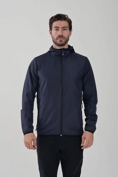 Exuma Ανδρικό Trench Raincoat Navy Blue 1311002