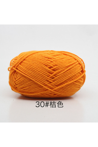 Choice 30 40-50 جم/مجموعة 4 طبقات من القطن الحليبي (80%) غزل حياكة مصبوغ تطري...