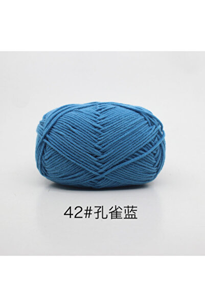 Choice 42 40-50 جم/مجموعة 4 طبقات من القطن الحليبي (80%) غزل حياكة مصبوغ تطري...