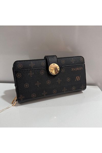 Armine Black Dotted Bag - Arc0401 Model