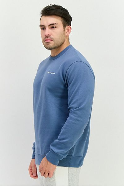 Champion Men Sportswear Fit Long Sleeves Outdoor Sweatshirt, Slate Blue