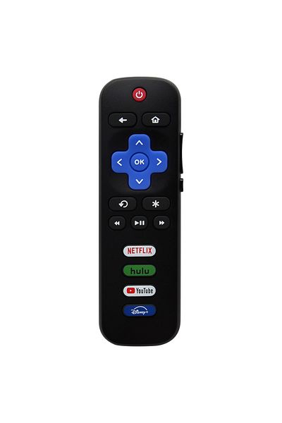 Choice جهاز التحكم عن بعد RC280A الأسود البديل فقط لتلفزيون RK لأجهزة تلفزيون TCL RK وHisense RK/Onn RK/Philips RK (ليس