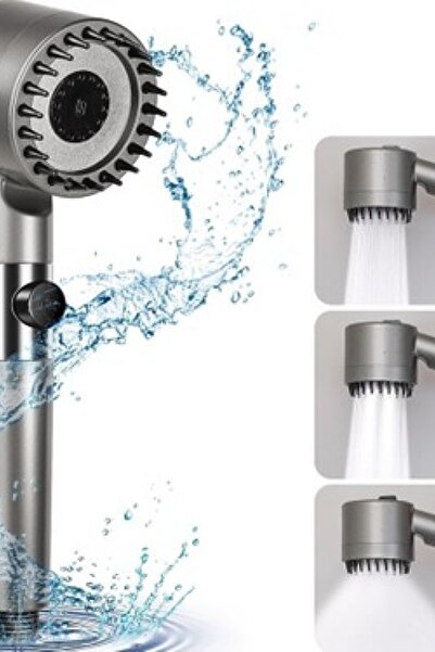 hayret sepeti Her Eve Uygun Evrensel Bağlantılı 3 Modlu Filtreli Duş Başlığı