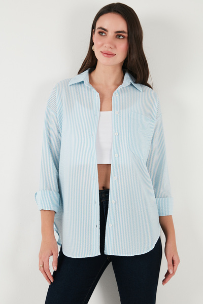 Lela Сорочка з довгими рукавами та кишенями Regular Fit СОРОЧКА 6772895