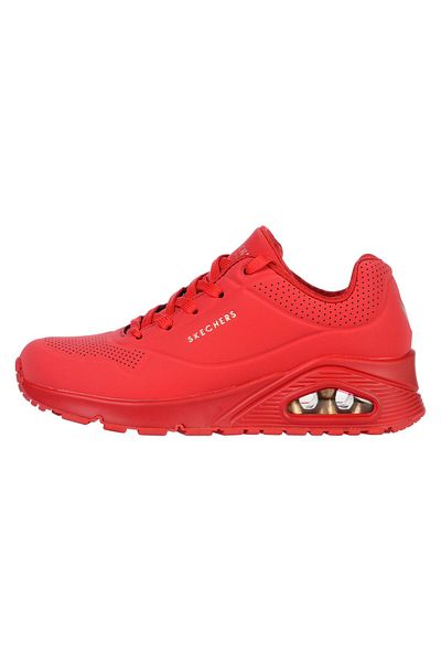 SKECHERS SKECHERS women's sports shoes UNO - STAND ON AIR - 73690RED