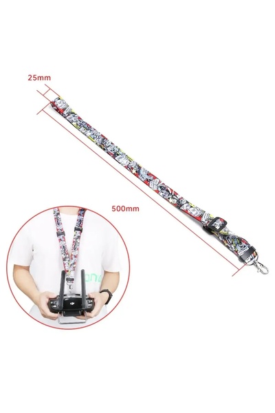 Choice Iflight 25x500mm Adjustable Transmitter / Remote Controller Neck Strap Belt For Fpv Drone Remote ...