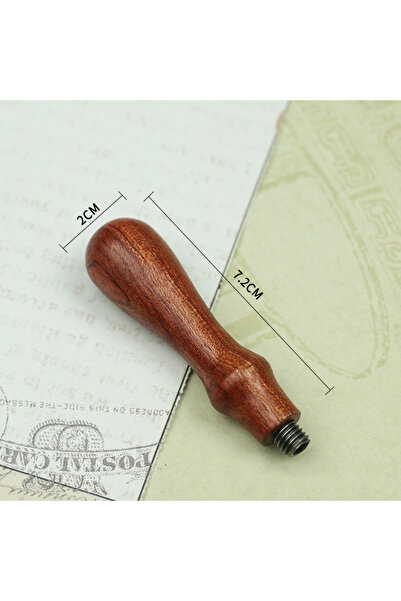 Choice مقبض خشبي 1 قطعة ختم ورنيش مقبض خشبي أداة يدوية DIY مقبض ختم مظروف عتي...