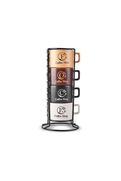 Karaca Lena 4-Stand Mug / Teacup 180 ml