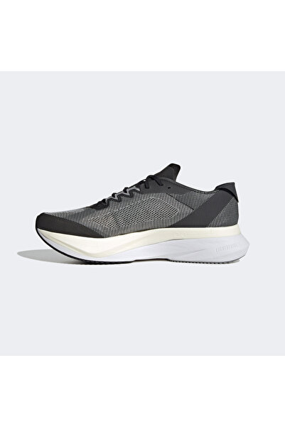 adidas Adizero Boston 12 Erkek Gri Koşu Ayakkabısı