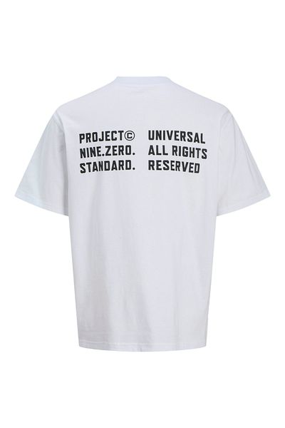 Jack & Jones Back Slogan Print Crew Neck T-Shirt