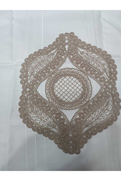 S.Y Embroidered Tray Cover with Cord