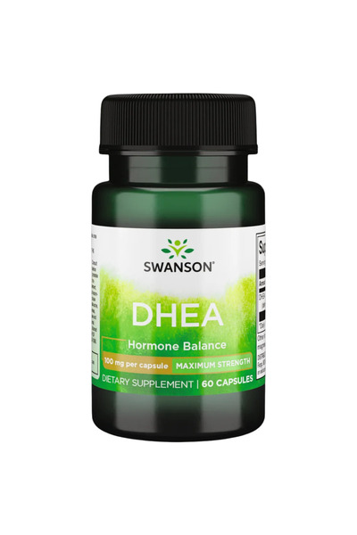 SWANSON كبسولات ديهيدرو إيبي أندروستيرون 100 ملغ، 60 كبسولة، سوانسون