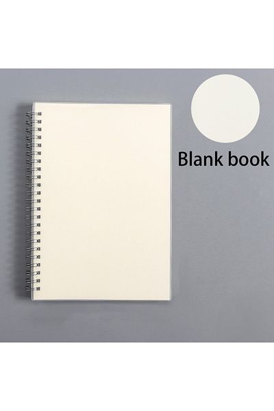 Choice A6 Blank A5 A6 B5 Spiral Book Coil Notebook To-do Lined Dot Blank Grid Paper Journal Diary Sketchboo
