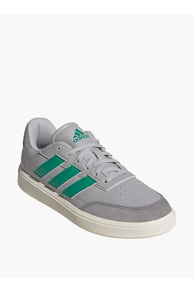 adidas Men's Logo Detail Sneakers with Lace-Up Closure - COURTBLOCK