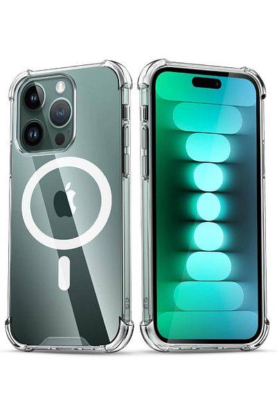HYPHEN جراب DURO MagSafe Drop - iPhone 15 Pro Max - مقاس 6.7 بوصة - جراب تم اختباره ضد السقوط من ارتفاع 10 أقدام