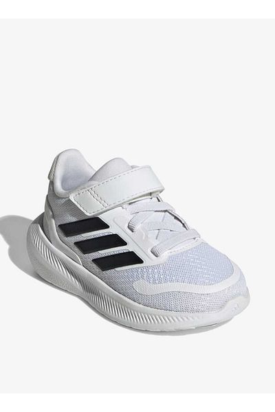 adidas Girls' Colourblock Running Shoes with Hook and Loop Closure - Runfalcon 5 EL I