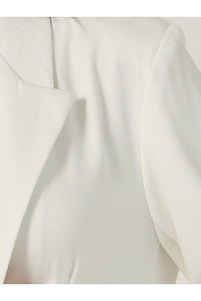 Styli Regular Fit Double Breasted Longline Blazer