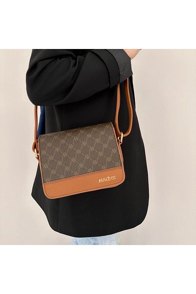 Armine Brown Bag - Dotted, AR33103 Model