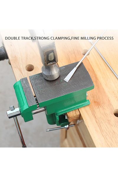 Choice Table Bench Vise Bench Vise Jewelers Hobby Clamp  Multifunctional Vise Clamp-On Bench Vise with L...
