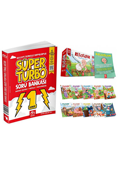 Model Eğitim Yayınları Model Yayınları 1.sınıf Süper Turbo Tüm Dersler Soru B...