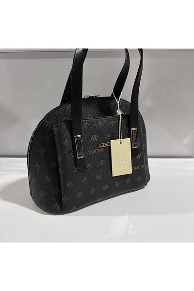 Armine Bag Printed Black Ar34401
