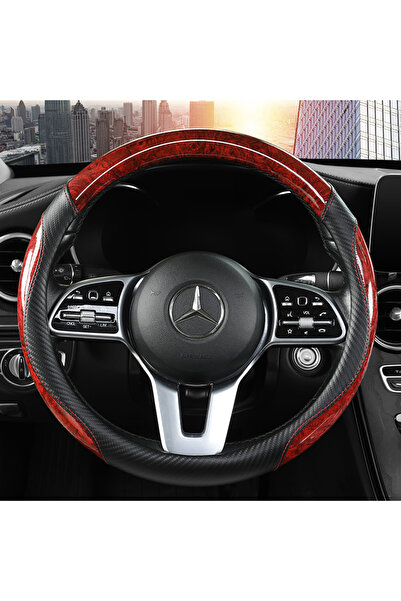 Choice غطاء عجلة قيادة السيارة الجديد من Advanced Sense Simple Peach Wood Gra...