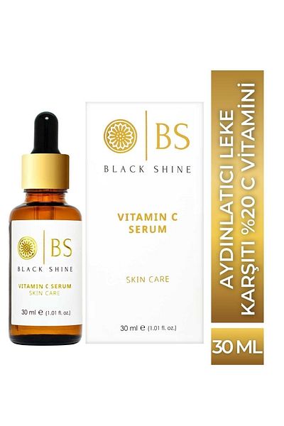 Black Shine BS Aufhellendes Serum mit 20 % Vitamin C, 30 ml