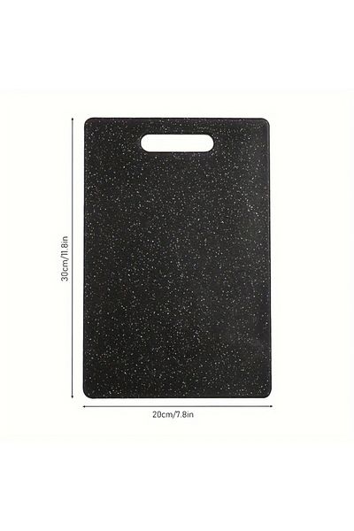 Choice 1PC M black Marble Texture PP Cutting Board Antibacterial and Mildew Cutting Board Kitchen Vegetable
