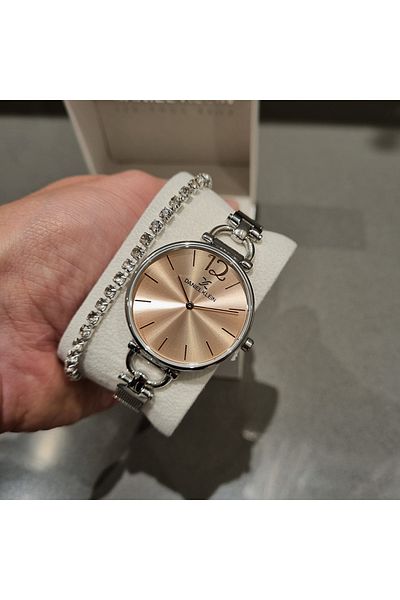 Daniel Klein Dk012860D-01 Women's Wristwatch with Gift Bracelet