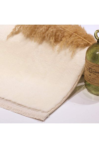 Homelux Non-slip rug, rectangular amber, 200X300, plain, cream, polyester