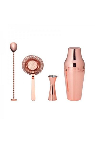 MORINI Professional cocktail making tool set, Supreminox, 4 pieces