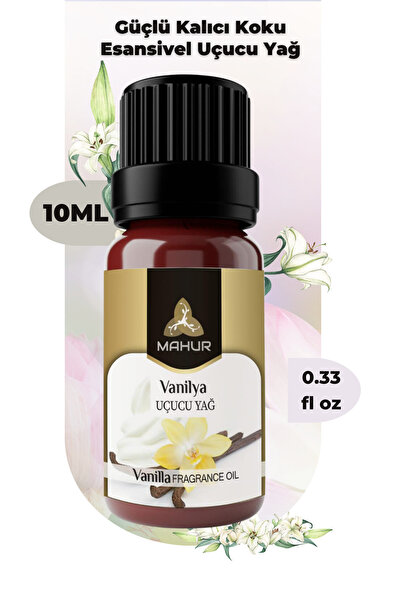 NEON PLUS Vanilya Kokulu Saf Esansiyel Uçucu Yağ / Buhurdanlık Yağı / Difüzör...