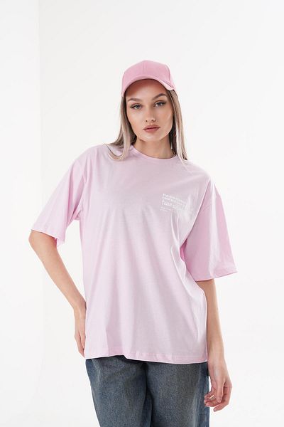 ŞİMAL Γυναικείο μπλουζάκι Crew Neck Oversize - Λεπτομέρεια εκτύπωσης στην πλάτη 250101