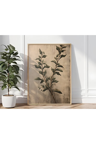 ARTCASTLE 3'lü Ahşap Çerçeveli Tablo Seti Tree