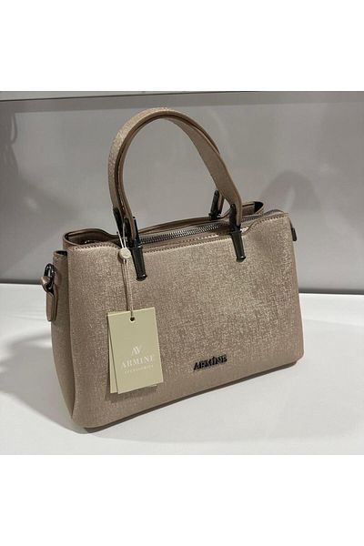 Armine Gold Plain Bag - Ar31108 Model