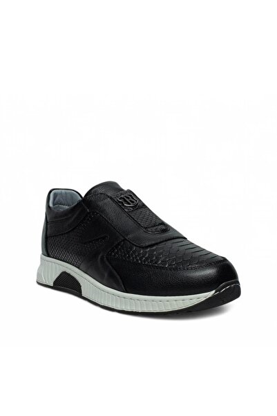 AYMODA AYAKKABI 5070 Mert Men's Polytaban Genuine Leather Elastic Shoes