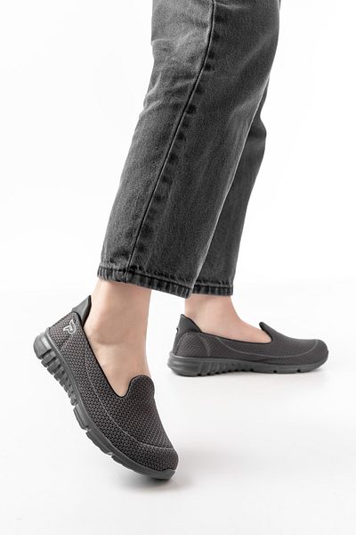 Taha Türk Women's Babet Smoked Mother Shoes Casual Shoes Sport Walking Shoes