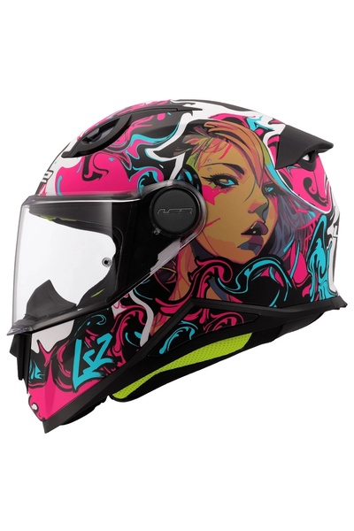 LS2 KID CYBERG MAT MOR ÇOCUK KASK