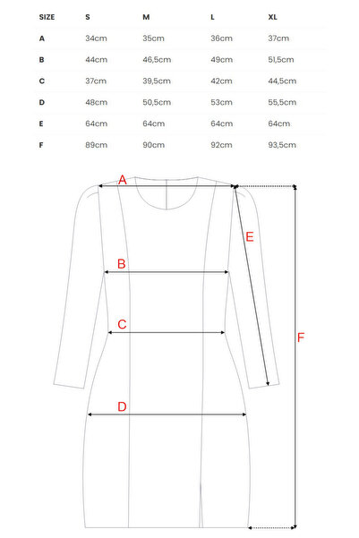 Made of Emotion A trapeze dress with decorative buttons