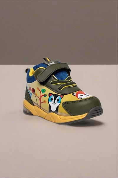 Oksit Zıpy Unisex Kids Baby Lighted Comfortable Non-Slip Sole Sneakers