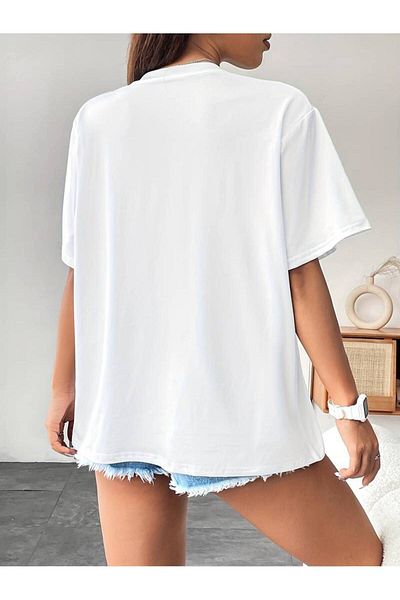 Guillermo Bear Printed Trend T-Shirt Large Size